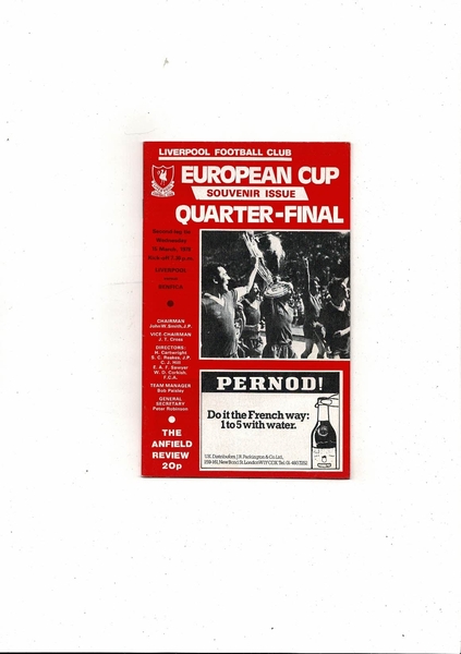 More Football Programmes being listed today