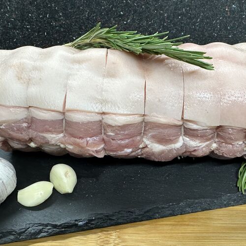 Pork loin rolled