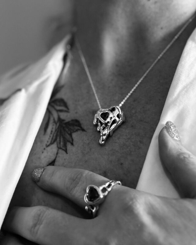 Melted Heart Pendant