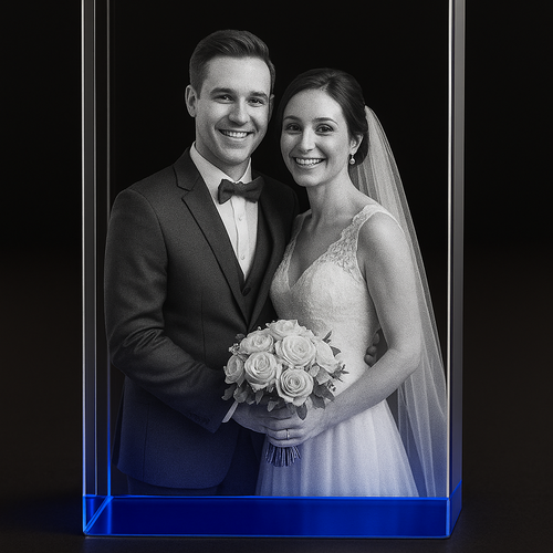 The Rio Super 3D Deluxe XX Large Ocean Blue Crystal Block