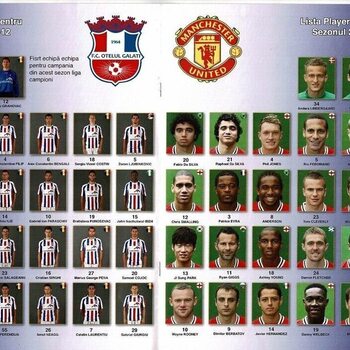 FC Otelul Galati v Manchester United Champions League Football Programme & Club Magazine 2011/12