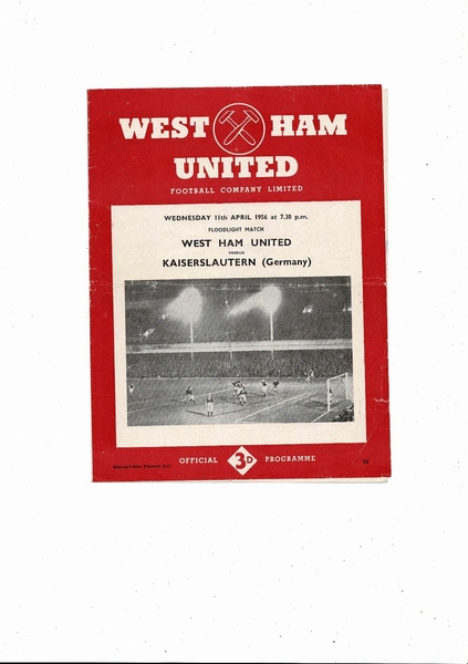 More Football Programmes listed today