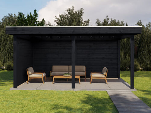 4.88mtr x 3.0mtr 28mm walled Gazebo