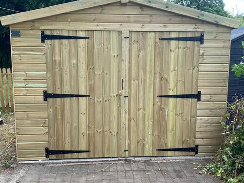 #A082 20x10 Apex Shed Garage