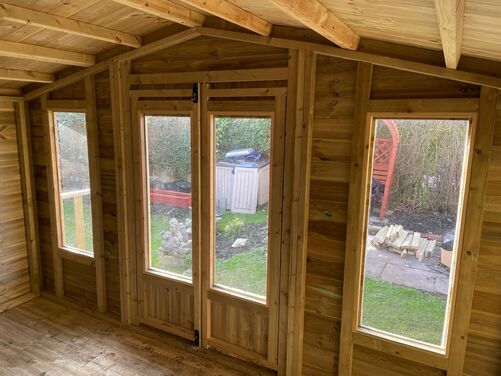 #SHA035 12x10 Apex Summer House