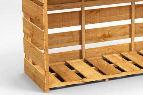 Log Store WITHOUT Shelving 4x2