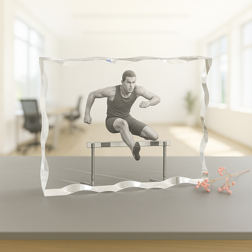 The Amazing 180X130X25mm 3D Staffa Scallop Edge Photo Frame