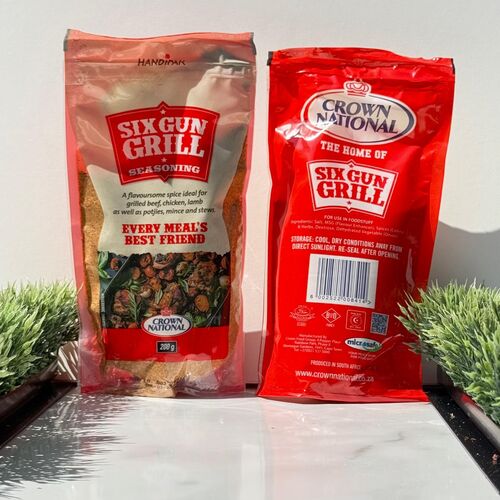 SIX GUN GRILL SEASONING