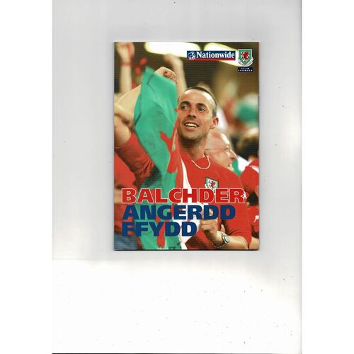 2005 Wales v England World Cup Football Programme