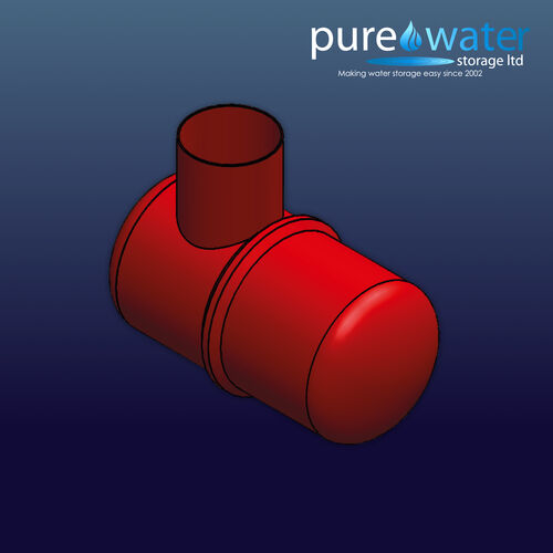 PU-F-1500-HVY Underground Fire Water Tank 1500L (Heavy Duty)