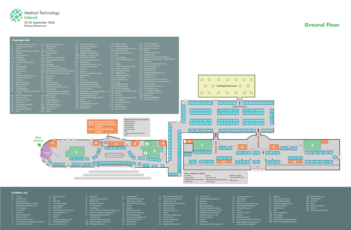 Floorplans | Medical Technology Ireland