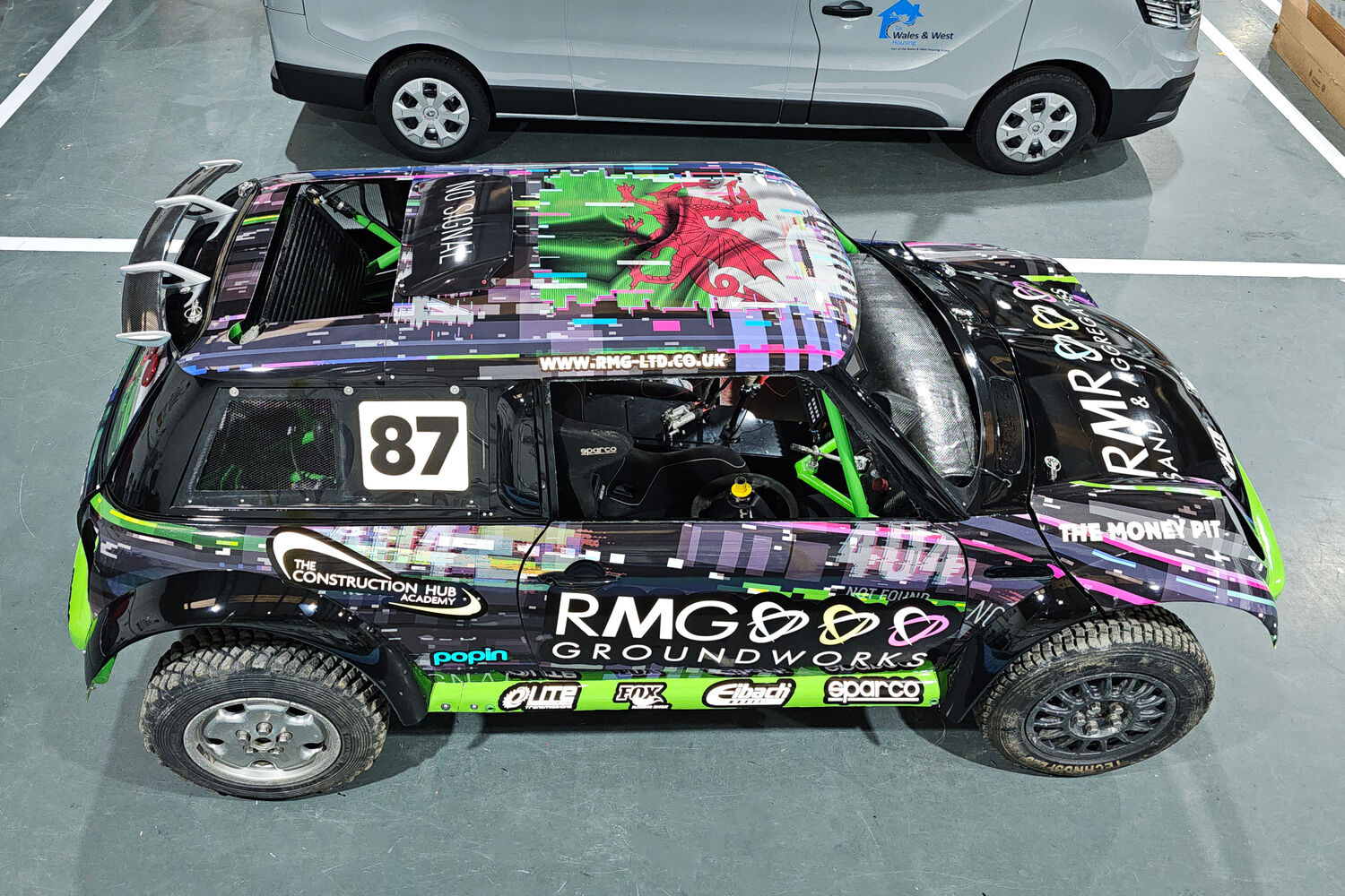Rob Morris Groundworks Ltd - Mini Cooper V6 Rally Car