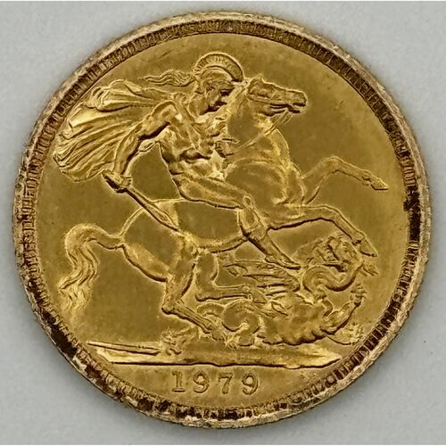1979 QE 11 full gold sovereign