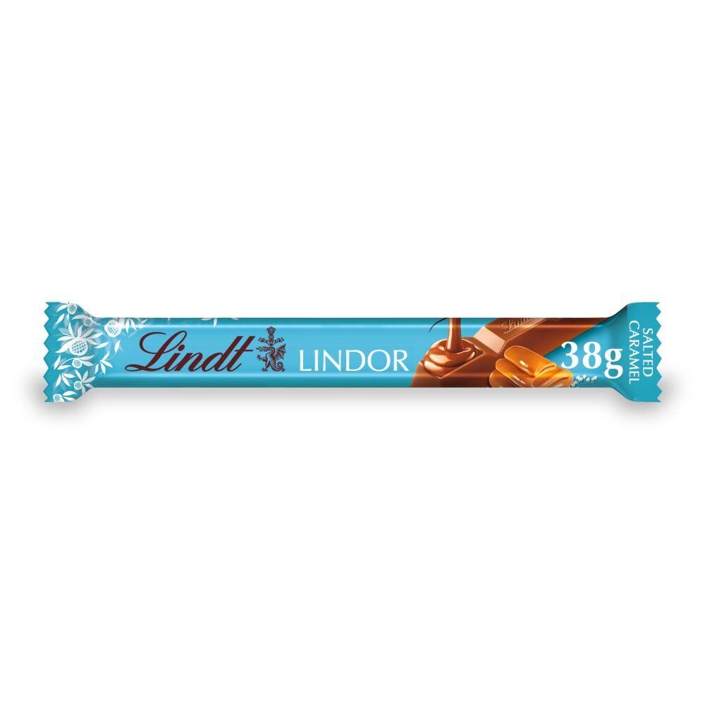 Lindt Lindor Salted Caramel Milk Chocolate Treat Bar