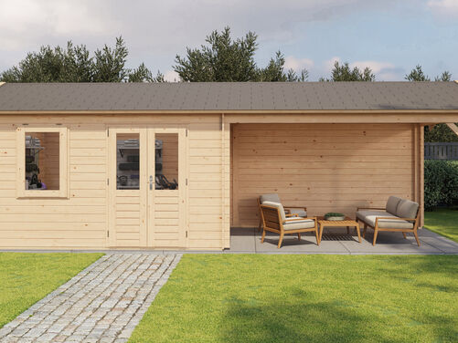 400cm x 300cm + 400cm Veranda