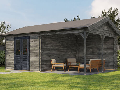 300cm x 400cm + 300cm Veranda