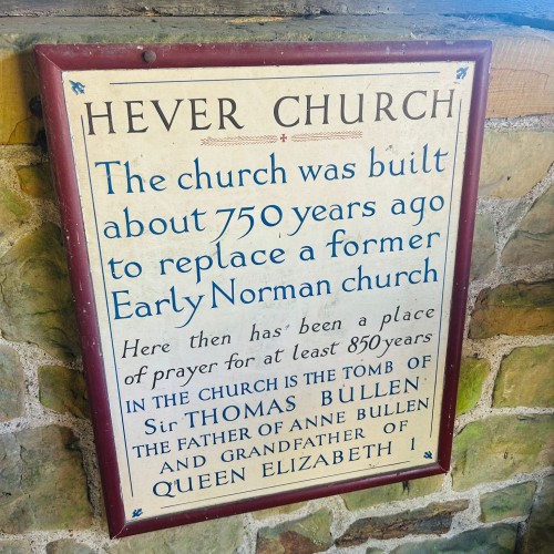 Hever, Sunday 10th August