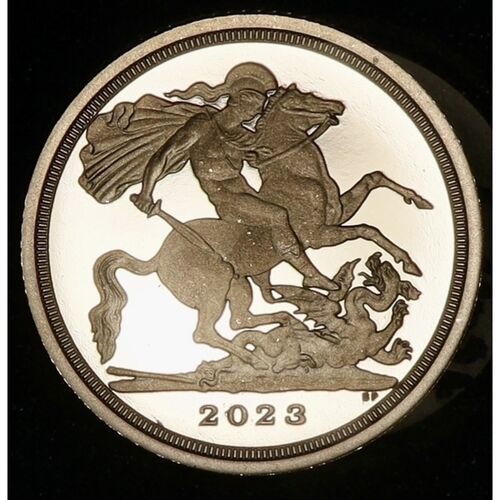 2023 King Charles 111 gold proof quarter sovereign
