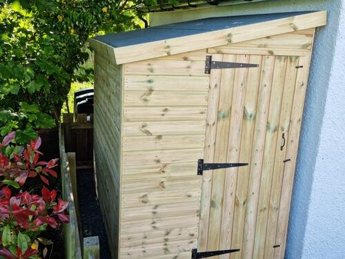8x5 Pent Storage Shed