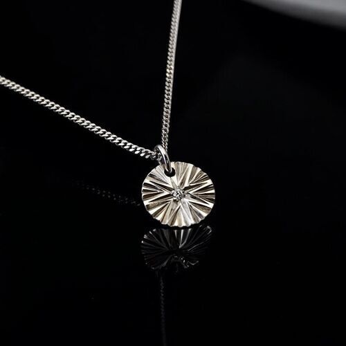 Diamond illusion pendant