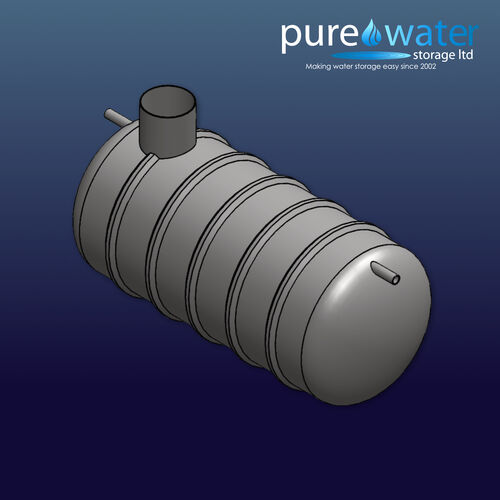 PU-R-10000-HVY Underground Rainwater Harvesting Tank 10000L (Heavy Duty)