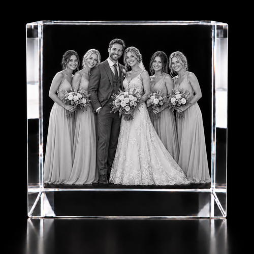 Exclusive GIGA 3D Crystal Block – 200 × 200 × 125 mm