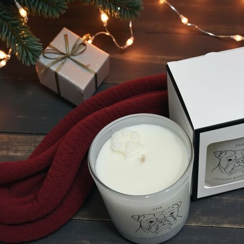 The English Bulldog Candle