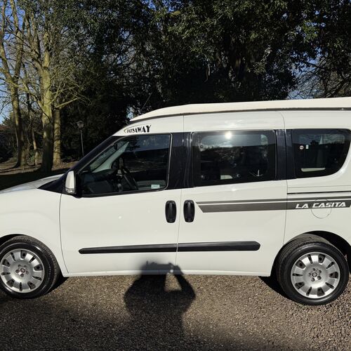 2015 (65)reg Fiat Doblo 1.6 M-Jet Camper Van - 1 Owner - 15222 miles