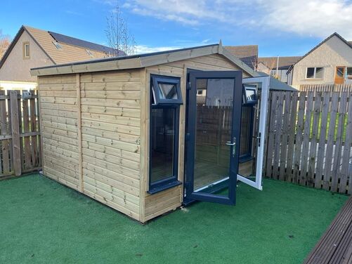 #PVC050 10x10 Apex Summer House