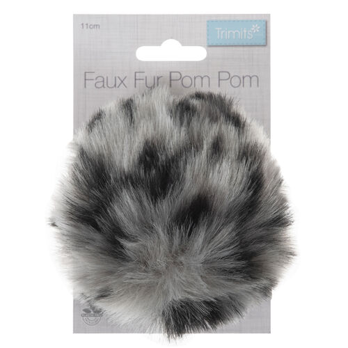 Spot Faux Fur Pom Pom 11cm