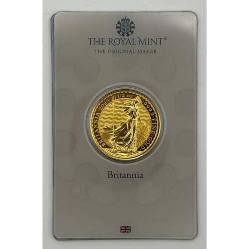 2025 pure gold half ounce Britannia coin