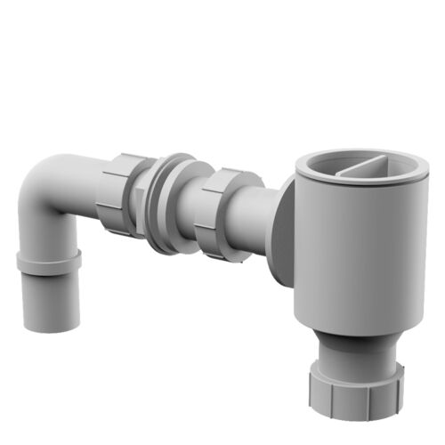 Screened Overflows To Suit Tank Body - 35mm 1 1/4 inch  (Extended Reach)