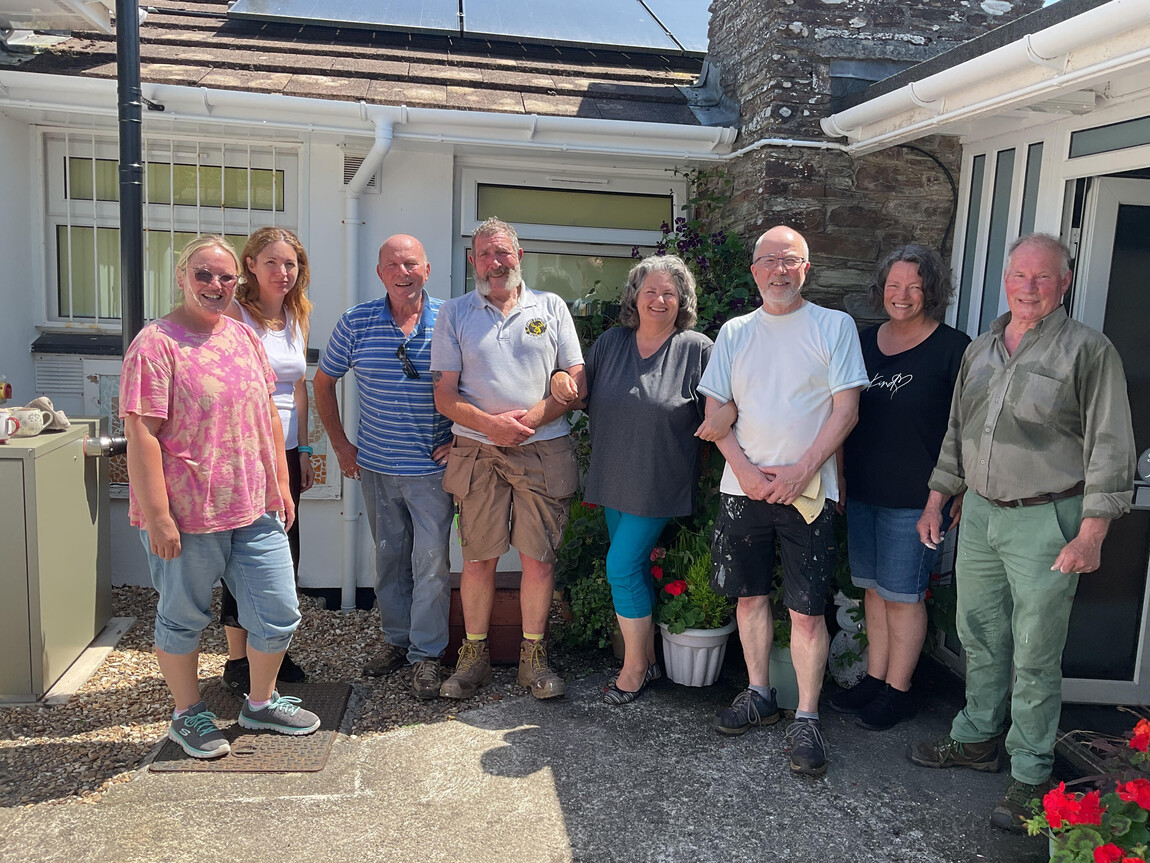 Freemasons Roll Up Their Sleeves for Liskeard Community Home | Provincial Grand Lodge of Cornwall | How to become a Freemason in Cornwall | Freemasonry lodges near me Cornwall  | What is Freemasonry in Cornwall UK