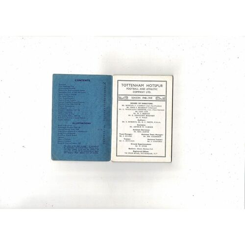 Tottenham Hotspur Football Handbook 1948/49