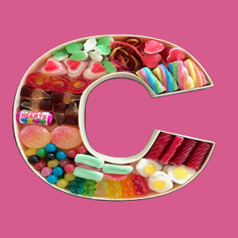 Sweet Filled Letter - C