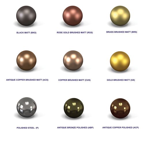 Aeon Arat E PVD - MATT COLOUR Ranges