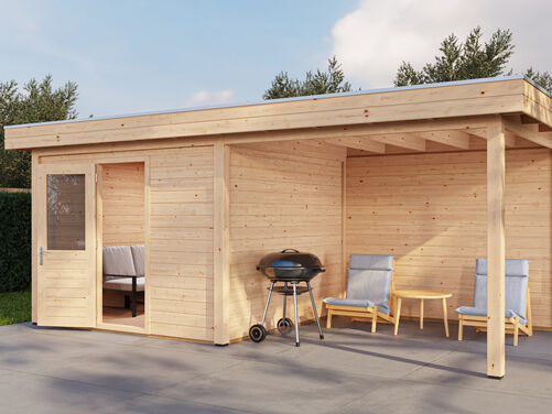 300cm x 300cm + 300cm Veranda