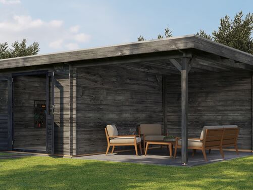 300cm x 400cm + 300cm Veranda