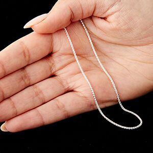 Sterling silver 1.5mm spiga chain