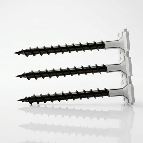 Coarse Thread Collated Drywall Screws (Black Phosphate)