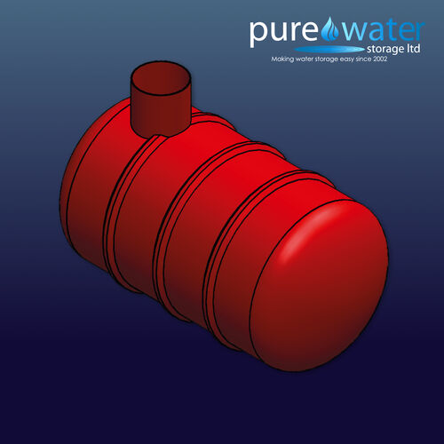 PU-F-8000-HVY Underground Fire Water Tank 8000L (Heavy Duty)