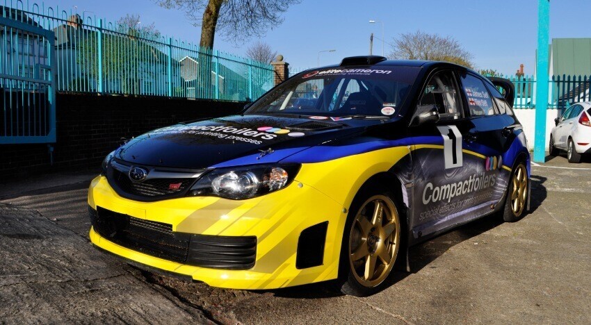 Subaru Impreza B13 rally car motorsport livery and graphics