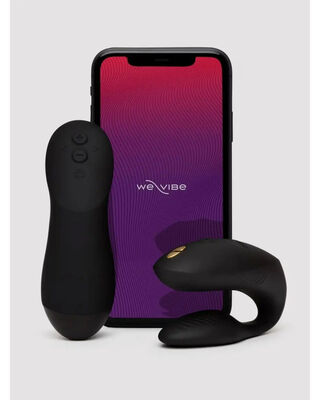 We-Vibe Chorus Pro Satin Couples Vibrator Black