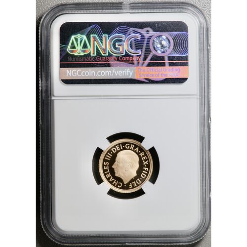 2022 King George 111 gold memorial proof half sovereign