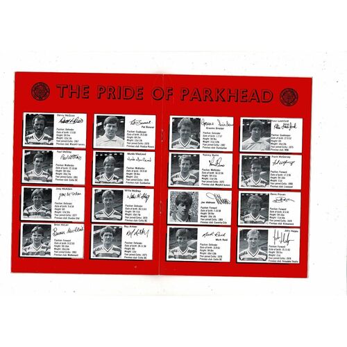 Nottingham Forest v Celtic UEFA Cup Football Programme 1983/84