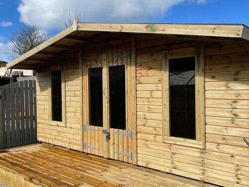 #SHA077 16x10 Apex Summer House