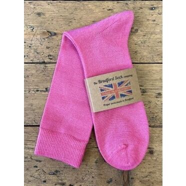 Bradford Sock Co - Thin Wool Pink