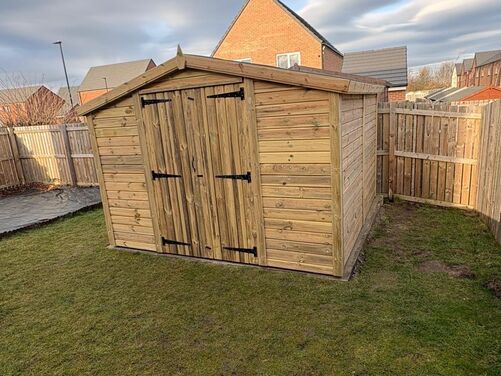 10x10 Apex Storage Shed