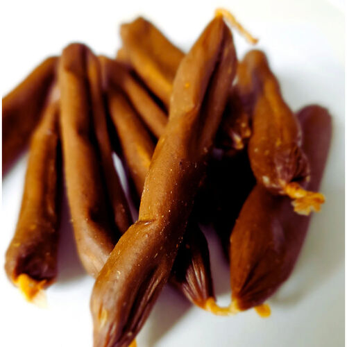 Pork & Beef Deli Sausages for dogs by Happy Hugo 200g