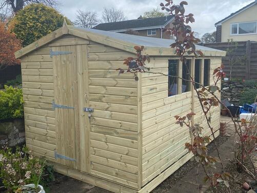 #A083 12x8 Apex Shed